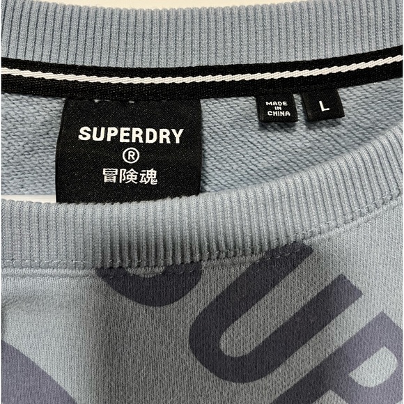 Large Superdry sweat shirt - Picture 3 of 3